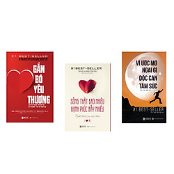 combo 3 cuốn sách chinh phục mục tiêu , tình yêu và gia đình ( gắn bó yêu thương + vì ước