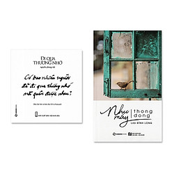 Combo Đi Qua Thương Nhớ + Như Mây Thong Dong (Tái Bản)
