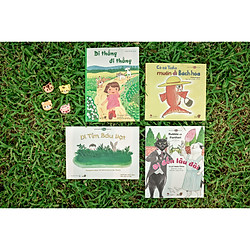 Combo 4 cuốn Ehon Bé khám phá thế giới xung quanh