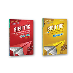 Combo luyện thi siêu tốc Toán – Tiếng Anh 2020