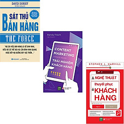 Combo 3 Cuốn Sách Nghệ Thuật Về Bán Hàng : Sát Thủ Bán Hàng + Content Marketing Trong kỷ