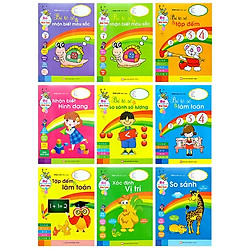 Bộ Sách Bé Làm Quen Với Môn Toán (Bộ 9 Cuốn)