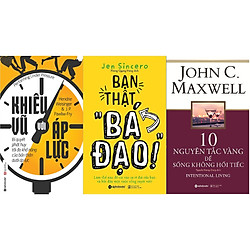 Bộ Sách Bí Quyết Để Cân Bằng Trước Mọi Áp Lực ( Khiêu Vũ Với Áp Lực + Bạn Thật “Bá Đạo”!