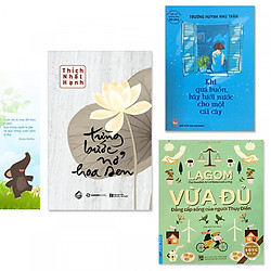 Combo 3 cuốn: Lagom – Vừa Đủ – Đẳng Cấp Sống Của Người Thụy Điển, Từng Bước Nở Hoa Sen, Khi Quá Buồn Hãy Tưới Nước Cho Một Cái Cây + bookmark danh ngôn hình voi)