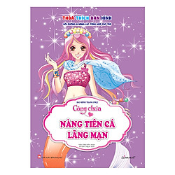 Dán Hình Trang Phục Công Chúa – Nàng Tiên Cá Lãng Mạn