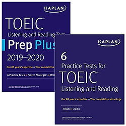 TOEIC Prep Set: 2 Books + Online (Kaplan Test Prep)