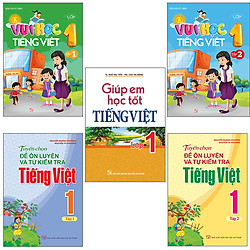 Sách: Combo 5 Cuốn Học Tiếng Việt Toàn Diện Cho Học Sinh Lớp 1