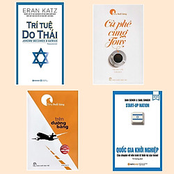 Combo Sách Kinh Tế / Tư Duy – Kỹ Năng Sống: Trí Tuệ Do Thái + Quốc Gia Khởi Nghiệp + Cà P