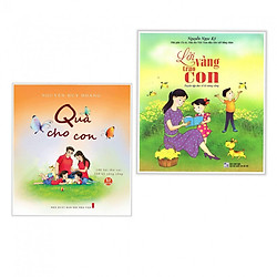 Combo Quà Cho Con + Lời Vàng Trao Con – Sách Nuôi Dạy Con (Tặng Bookmark Happy Life)</spa