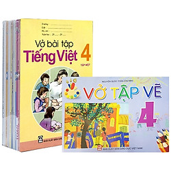 Sách Giáo Khoa Bộ Lớp 4 – Sách Bài Tập + Vở Tập Vẽ (Bộ 12 Cuốn)