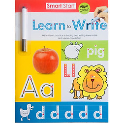SMART START LEARN TO WRITE 16PP WIPE CLEAN WITH PEN