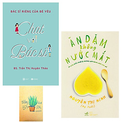 Combo Ăn Dặm Không Nước Mắt và Bác Sĩ Riêng Của Bé Yêu – Chat Với Bác Sĩ  ( Tặng Kèm Sổ Tay )