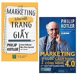 Combo Marketing Trên Một Trang Giấy + Marketing Trong Cuộc Cách Mạng Công Nghệ 4.0