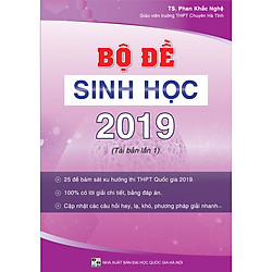 Bộ đề Sinh học 2019 Luyện thi THPT QG