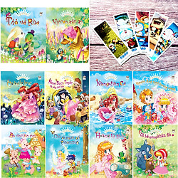 Sách – Truyện kể cho bé trước giờ đi ngủ – Ngày xửa ngày xưa Combo 10 cuốn