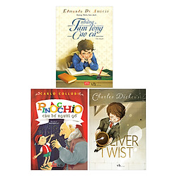 Combo Những Tấm Lòng Cao Cả – Oliver Twist – Pinocchio Cậu Bé Người Gỗ (Tái Bản)