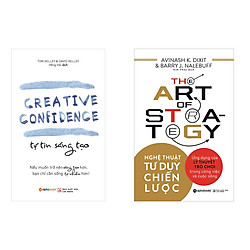 Combo Nghệ Thuật Tư Duy : Nghệ thuật tư duy chiến lược + Tự tin sáng tạo
