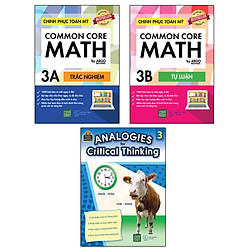 Bộ Sách Học Toán Mỹ Lớp 3 (Bộ 3 Cuốn)