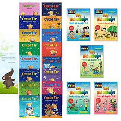 Combo 2 bộ sách tranh hay: Chuột Típ (16 cuốn) + 101 Thí Nghiệm Tuyệt Vời Ông Mặt Trời (5 cuốn) (Tặng kèm bookmark danh ngôn hình voi)