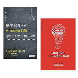 Combo Sách Marketing Cực Hay: Linh Hồn Của Quảng Cáo + Bút Chì Sắc, Ý Tưởng Lớn, Quảng Cá