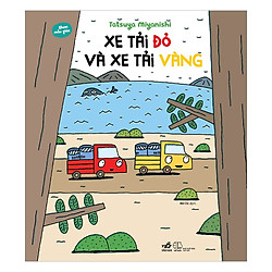 Xe Tải Đỏ Và Xe Tải Vàng – Ehon Mẫu Giáo