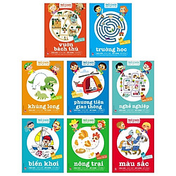 Combo Trò Chơi Phát Triển Trí Tuệ (Bộ 8 Cuốn)