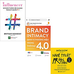 Combo 3 Cuốn Sách:  Nghệ Thuật PR Bản Thân + Định Vị Thương Hiệu Trong Thời Đại 4.0 + Xây