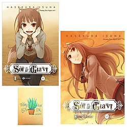 Combo Sói Và Gia Vị ( Tập 5-6) ( Tặng Kèm Sổ Tay Xương Rồng)