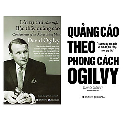 Combo  David Ogilvy: Lời Tự Thú Của Một Bậc Thầy Quảng Cáo + Quảng Cáo Theo Phong Cách Og