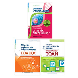 Combo Vitamin Khối B: Toán – Hóa – Sinh (Tặng Kèm Nhật Kí Hành Trình Luyện Thi)