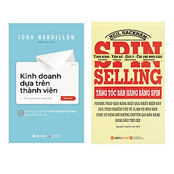 Combo Sách Kỹ Năng Kinh Doanh: Kinh Doanh Dựa Trên Thành Viên + Tăng Tốc Bán Hàng Bằng SP