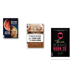 Combo 3 cuốn ; Kỹ năng để cân giằng công việc và cuộc sống+ Đàn ông sao hỏa đàn bà sao ki