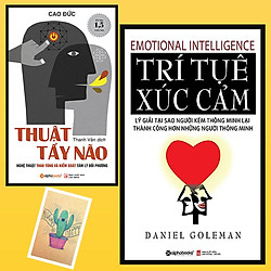 Combo Trí Tuệ Xúc Cảm và Thuật Tẩy Não ( TặngKkèm Sổ tay Xương Rồng)