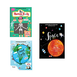 Lift-The-Flap – Lật Mở Khám Phá (5-12 Tuổi) – Trái Đất Của Chúng Ta + Vũ Trụ + Cơ Thể NgườiLift-The-Flap – Lật Mở Khám Phá (5-12 Tuổi) – Trái Đất Của Ch