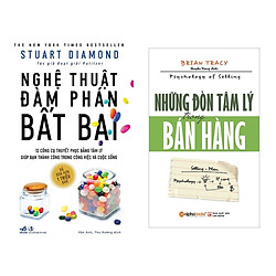 Combo Sách Kĩ Năng Kinh Doanh: Những Đòn Tâm Lý Trong Bán Hàng + Nghệ Thuật Đàm Phán Bất