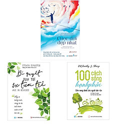 Combo Hôm Nay Bạn Phải Bắt Đầu Sống Ngay Cuộc Đời Đẹp Nhất + 100 Cách Sống Hạnh Phúc + Bí