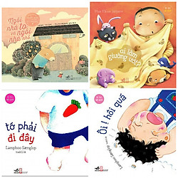 Combo 4 cuốn NGÔI NHÀ TO VÀ NGÔI NHÀ NHỎ+ AI LÀM GIƯỜNG ƯỚT+ ÔI HÔI QUÁ+ TỚ PHẢI ĐI ĐÂY (
