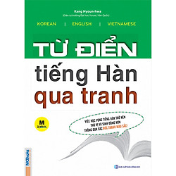 Combo Từ Điển Tiếng Hàn Qua Tranh + Luyện Nghe Tiếng Hàn Dành Cho Người Mới Bắt Đầu (Tặng