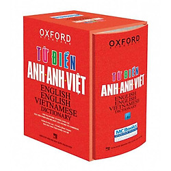 Từ điển Oxford Anh Anh Việt+(tặng tự học 2000 từ vựng tiếng anh theo chủ đề)