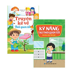 Combo Sách kỹ năng sống cho trẻ – Kỹ năng tạo thói quen tốt