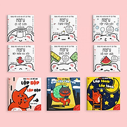 Combo 9 cuốn sách Ehon Chơi cùng cáo Ken và Những mẩu chuyện vụn vặt của Maru
