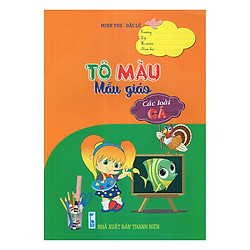 Tô Màu – Mẫu Giáo – Các Loài Cá
