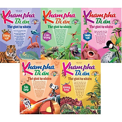 Combo 5 cuốn Sách – Khám phá bí ẩn thế giới tự nhiên