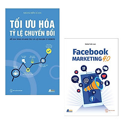 Combo 2 cuốn sách về Marketing -Bán Hàng hay nhất: Tối Ưu Hóa Tỷ Lệ Chuyển Đổi + Facebook