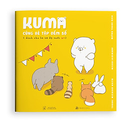 Sách ehon Nhật Bản: Kuma tập đếm số