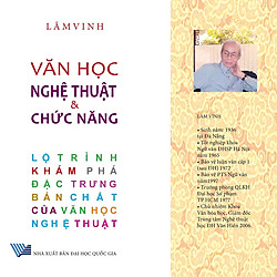 Văn học nghệ thuật và chức năng (Lộ trình khám phá đặc trưng bản chất của văn học nghệ th