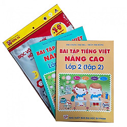 Combo Bài tập Tiếng Việt nâng cao lớp 2 + tập bọc sách vở