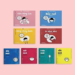 Combo Ehon Nhật Bản TAKU – CẬU BÉ MỘNG MƠ: Đi Khỏi Nhà + Nấc Cụt + Nóng Chảy Nước + Siêu