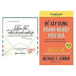 Combo Sách Kỹ Năng Kinh Doanh: Tâm Thư Nhà Doanh Nghiệp + Để Xây Dựng Doanh Nghiệp Hiệu Q