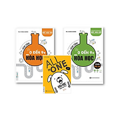 ComboCombo Trọn Bộ Hành Trình Từ 0 Đến 9 Môn Hóa Học ( Hữu cơ + Vô cơ) ( tặng kèm All In